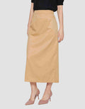 Connexion Office Poly Women's Long Skirt
