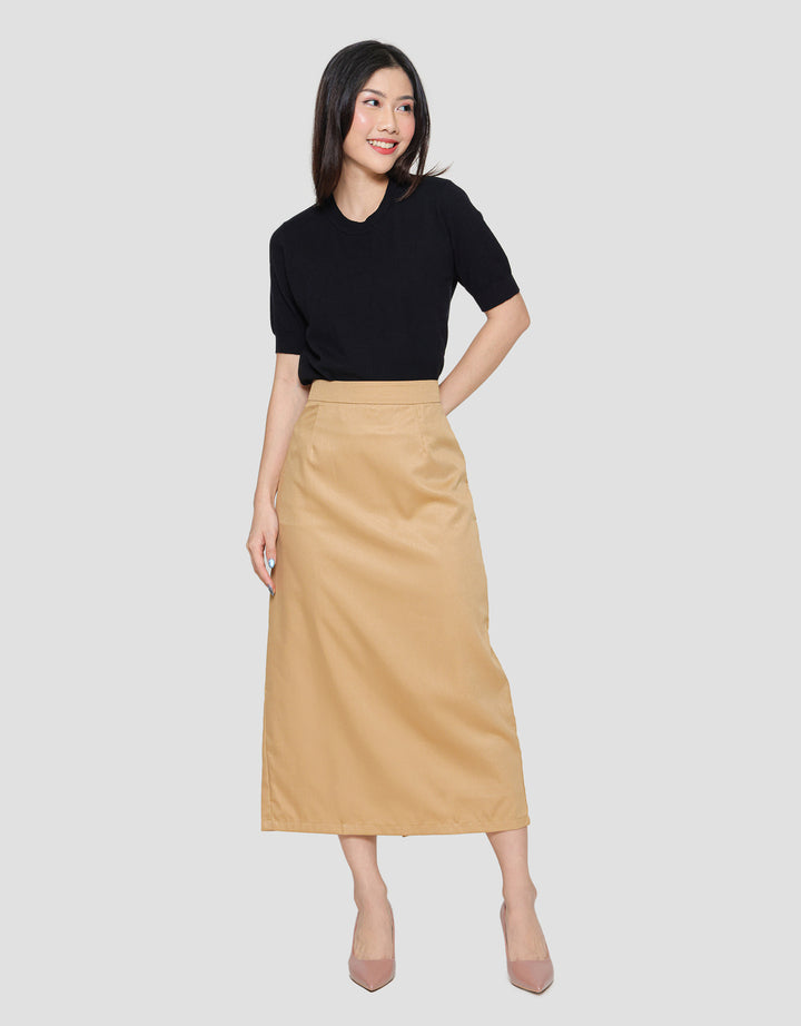 Connexion Office Poly Women's Long Skirt
