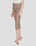 Connexion Crop Cotton Stretch Celana Panjang Wanita