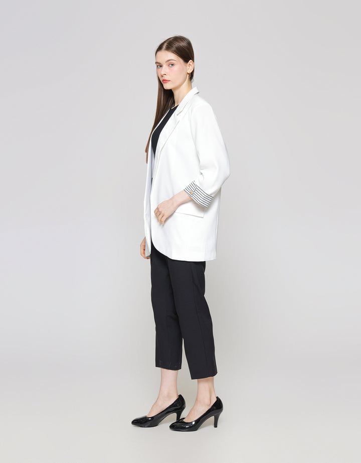 ZES Blazer Basic With Stripe Cuff MPROW002