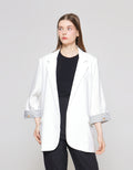 ZES Blazer Basic With Stripe Cuff MPROW002