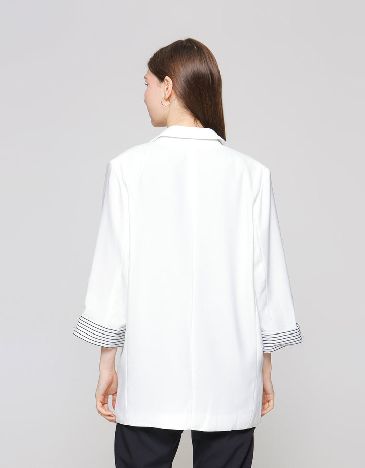 ZES Blazer Basic With Stripe Cuff MPROW002