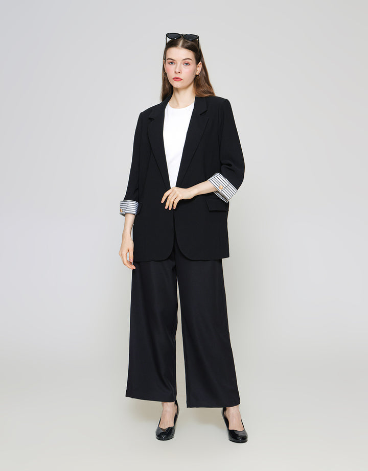 ZES Blazer Basic With Stripe Cuff MPROW002