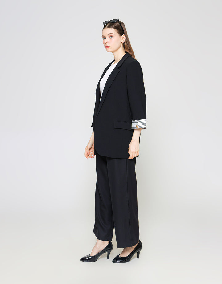 ZES Blazer Basic With Stripe Cuff MPROW002