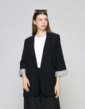 ZES Blazer Basic With Stripe Cuff MPROW002