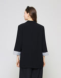 ZES Blazer Basic With Stripe Cuff MPROW002