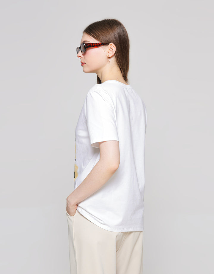 Zes T-Shirt Regular Girl Boss 2 CRLVT012
