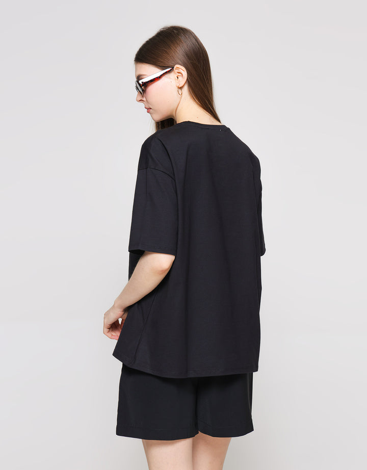 Zes Oversize Girl Boss 3 Kaos Wanita Crlvt013