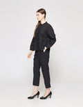ZES Shanghai Collar Eyelet Blouse Wanita Abgwt002