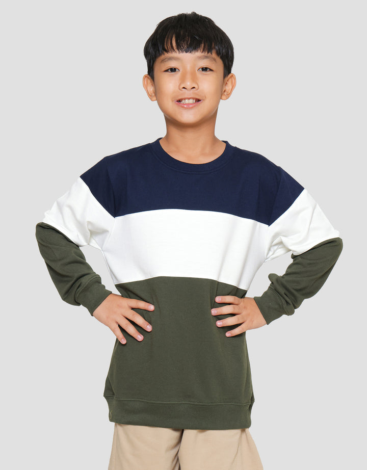 Nevada Cut Sewn Komb Sweater Anak Laki-Laki