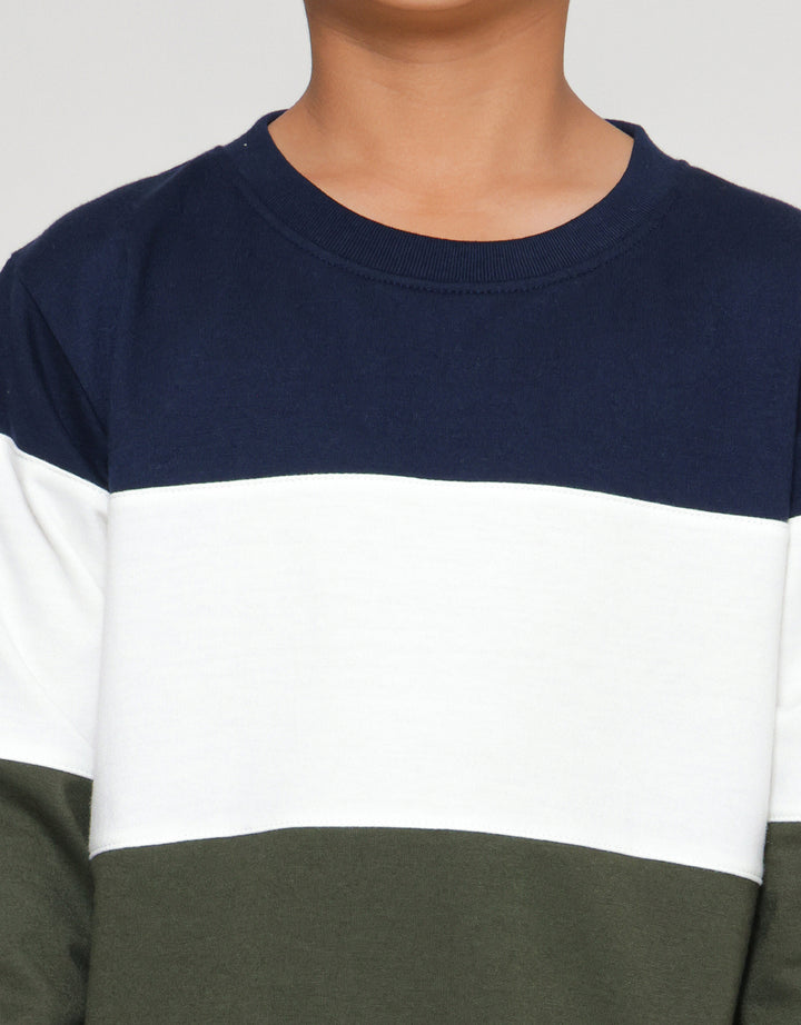 Nevada Cut Sewn Komb Sweater Anak Laki-Laki