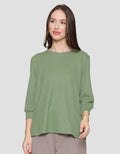 Connexion Waffle Plain Kaos Wanita