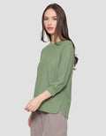 Connexion Waffle Plain Kaos Wanita