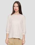 Connexion Waffle Plain Kaos Wanita