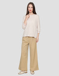 Connexion Waffle Plain Kaos Wanita