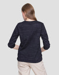 Connexion Waffle Slub Kaos Wanita