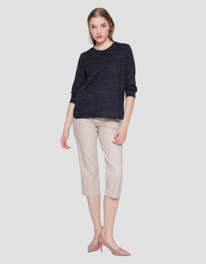 Connexion Waffle Slub Kaos Wanita