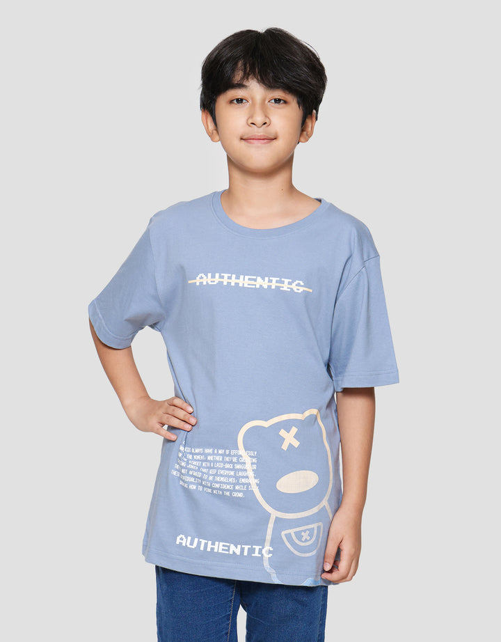 Nevada Print Bears Kaos Anak Laki-laki