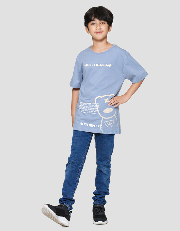 Nevada Print Bears Kaos Anak Laki-laki