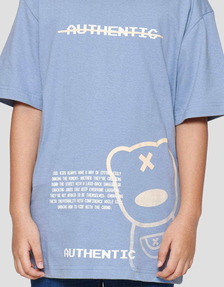 Nevada Print Bears Kaos Anak Laki-laki