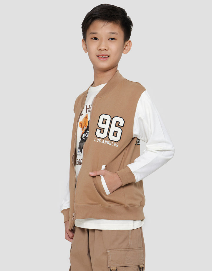 Nevada Logo 96 Jaket Bomber Anak Laki-Laki