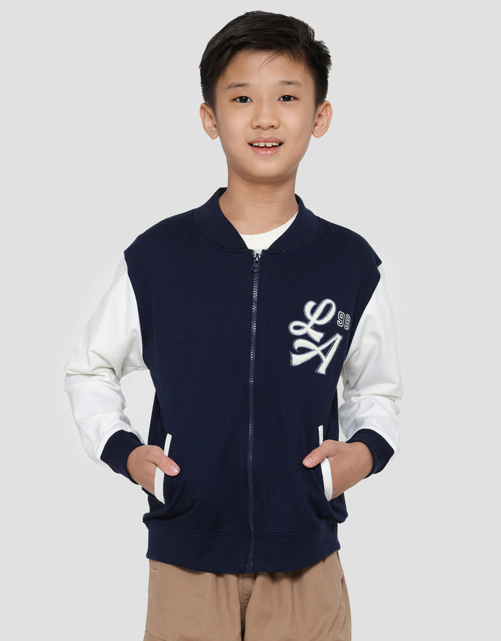 Nevada Logo La Jaket Bomber Anak Laki-Laki