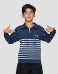 Nevada Non Hoodie High Collar Sweater Anak Laki-laki