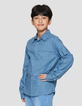 Nevada Checko Big Pocket Kemeja Anak Laki-laki