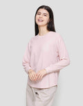 SUKO WAFFLE KAOS LENGAN PANJANG WANITA