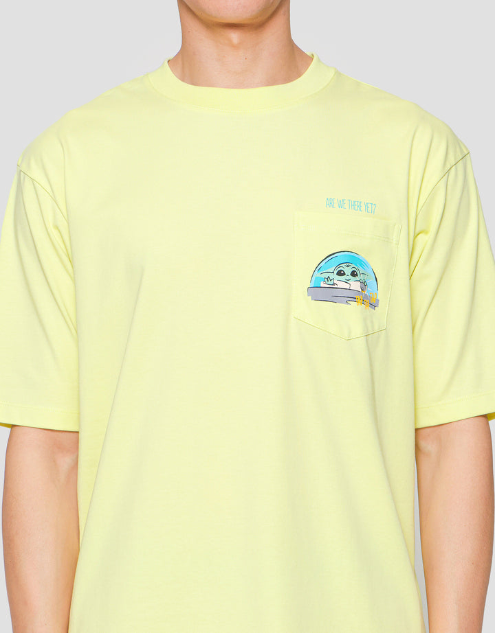 Suko Graphic Pocket Kerah Bulat Kaos Oversized Pria