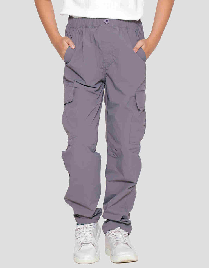 Nevada Woven Karet Nylon Parasut Cargo 4A Celana Panjang Anak Laki-Laki