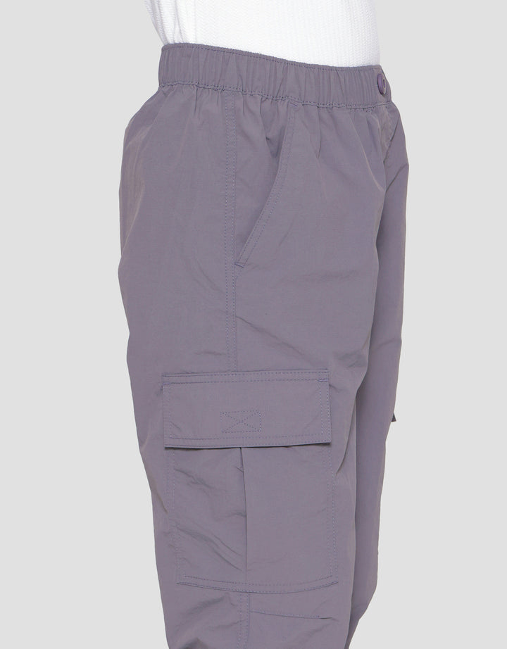 Nevada Woven Karet Nylon Parasut Cargo 4A Celana Panjang Anak Laki-Laki