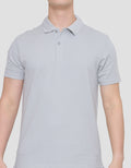 Cole Solid Repeat Texture Kaos Polo Pria
