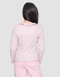 Nevada Flap Butterfly Collar With Embro Kaos Anak Perempuan