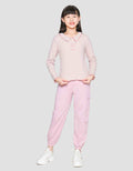 Nevada Flap Butterfly Collar With Embro Kaos Anak Perempuan