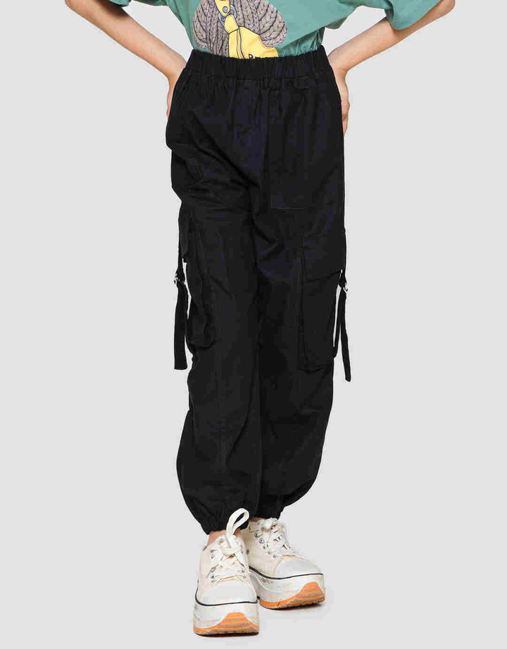Nevada Woven Jogger With Pocket Celana Jogger Anak Perempuan