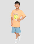 Nevada Print Smile5 Kaos Lengan Pendek Anak Laki-Laki