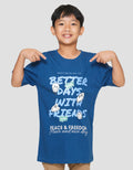 Nevada Print Wording Patch1 Kaos Lengan Pendek Anak Laki-Laki