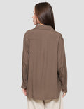 Nevada Regular Rayon Slub Women's Long Sleeve Shirt