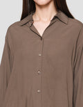 Nevada Regular Rayon Slub Women's Long Sleeve Shirt