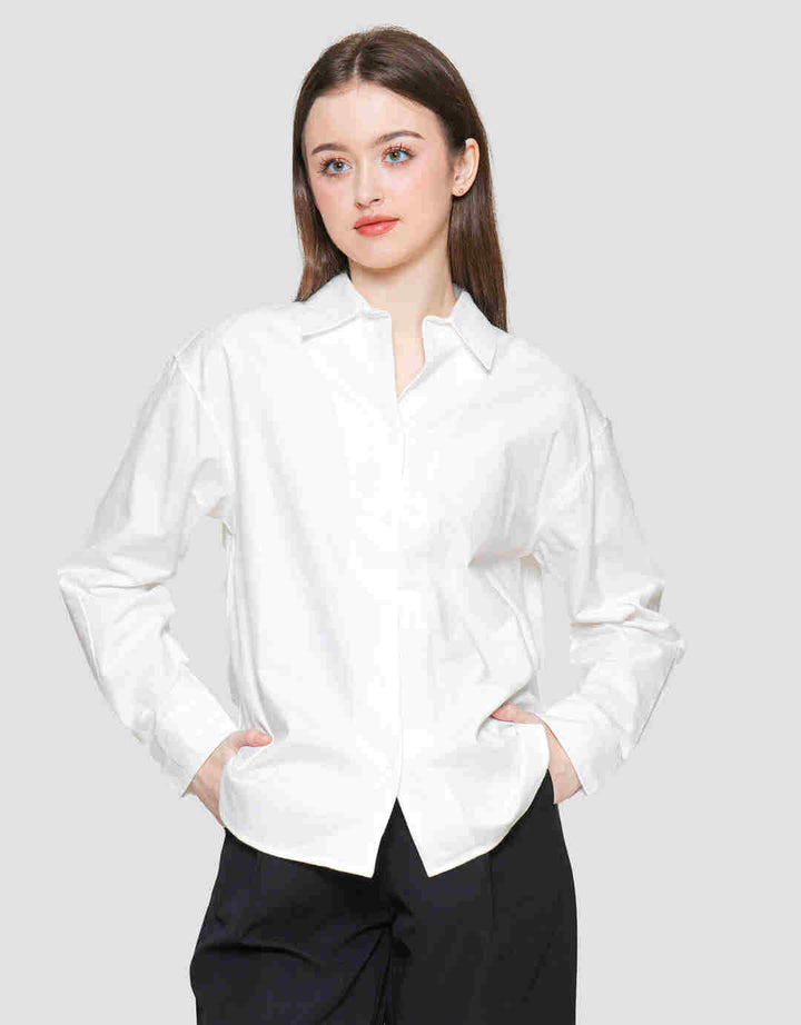 Nevada Regular Kemeja Flanel Lengan Panjang Wanita