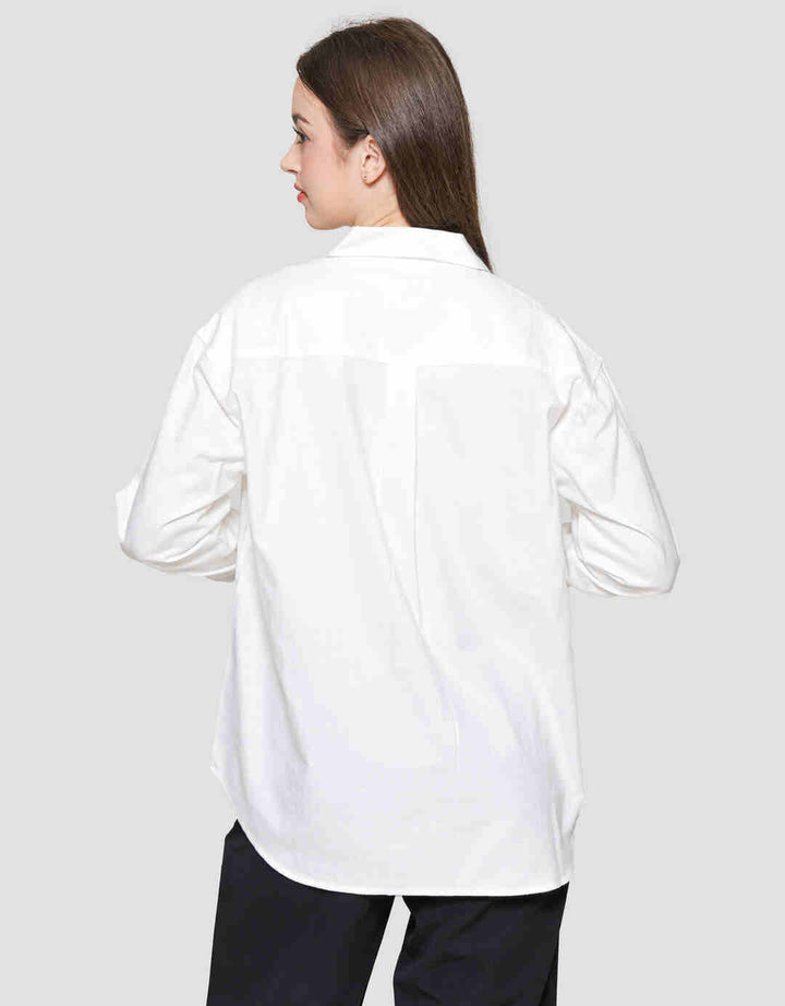 Nevada Regular Kemeja Flanel Lengan Panjang Wanita