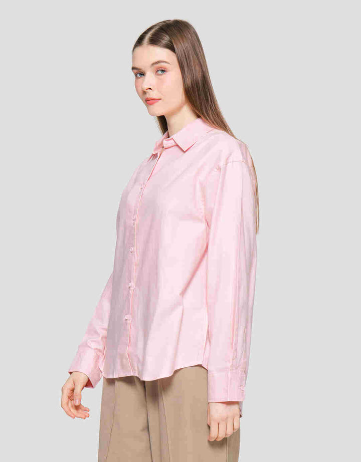 Nevada Regular Kemeja Flanel Lengan Panjang Wanita