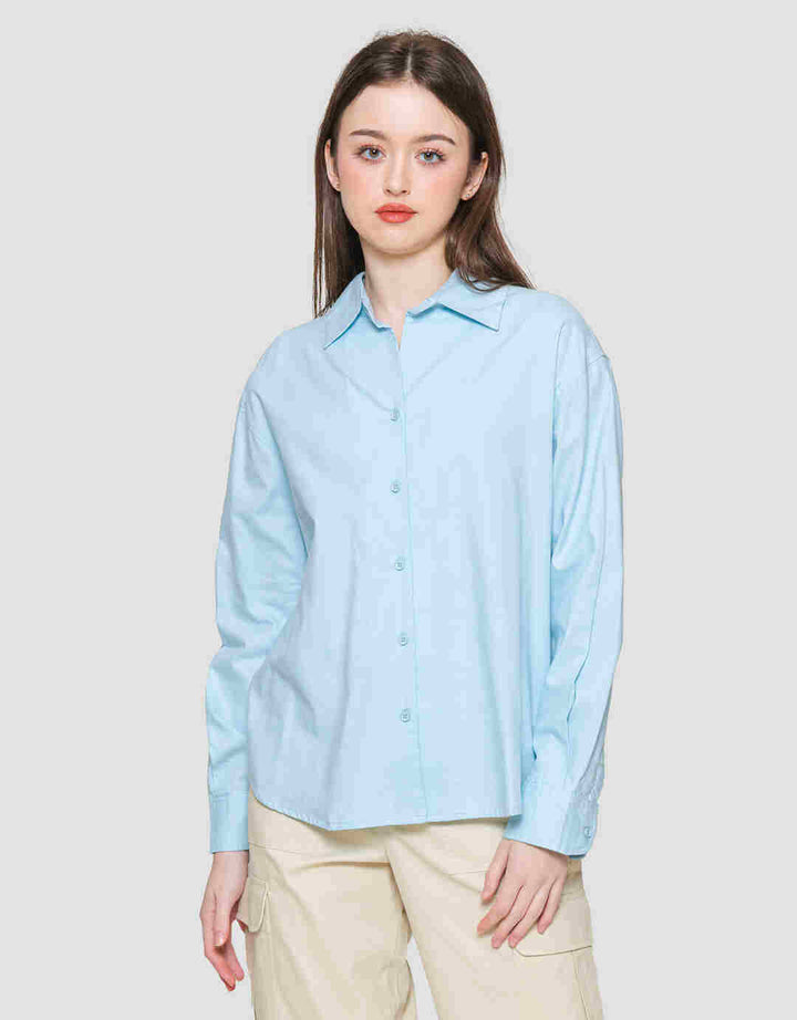 Nevada Regular Kemeja Flanel Lengan Panjang Wanita