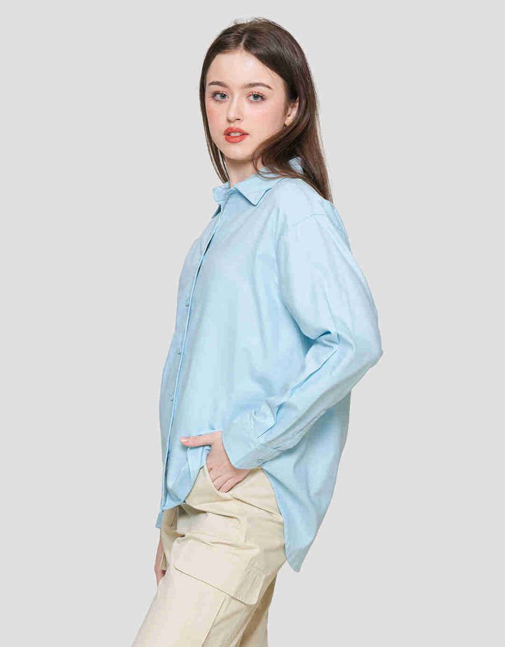 Nevada Regular Kemeja Flanel Lengan Panjang Wanita