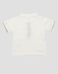Little M Stripe Henley Kaos Bayi Laki-laki