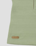 Little M Henley Stripe Textured Boys T-Shirt
