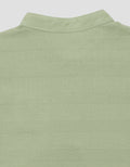 Little M Henley Stripe Textured Boys T-Shirt