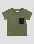 Little M Pocket Combi Baby Boy T-shirt