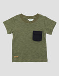 Little M Pocket Combi Kaos Bayi Laki-laki